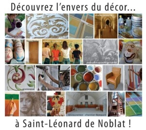 Découvrez l'envers du décor avec l'Atelier Polychromies de Sandrine Rongier à Saint Léonard de Noblat, peintre en décor du patrimoine